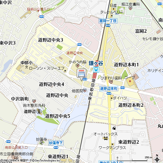 株式会社大野風呂店付近の地図